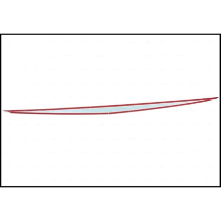 Opel Astra J Krom Bagaj Alt Çıtası 2009-2015 Arası P.Çelik (HB)