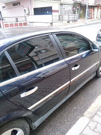 Opel Vectra C Krom Yan Kapı Çıtası 4 Parça 2002 Ve Üzeri P.Çelik