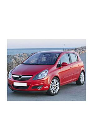 Opel Corsa D Krom Cam Çıtası 6 Parça 2007-2015  Arası  Paslanmaz Çelik