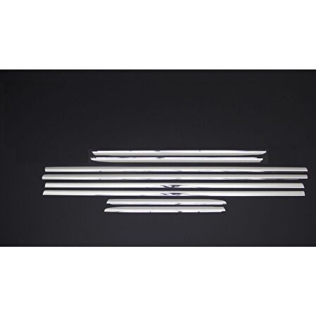 Opel Meriva Krom Cam Çıtası 8 prç. 2003-2011 P. Çelik