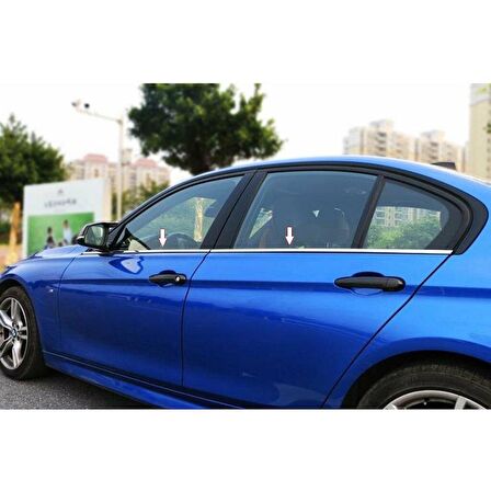 BMW F30 3 Serisi Cam Çıtası 4 Parça 2011 Üzeri P. Çelik