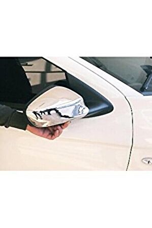 Citroen C4 Cactus Krom Ayna Kapağı 2 Parça 2014-2019 Paslanmaz Çelik