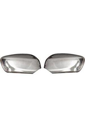 Citroen C4 Cactus Krom Ayna Kapağı 2 Parça 2014-2019 Paslanmaz Çelik