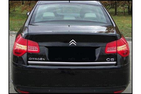 Citroen C5 Krom Alt Bagaj Çıtası 2008 Üzeri P. Çelik
