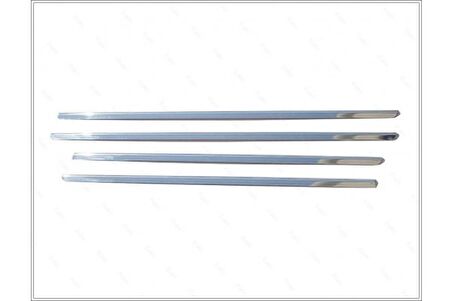 Skoda Super B6 Krom Cam Çıtası 4 prç. 2008-2013 P. Çelik