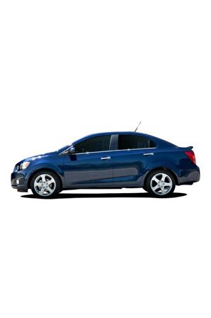 Chevrolet Aveo SEDAN Krom Cam Çıtası 4 parça P.ÇELİK 2005-2011
