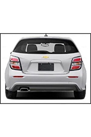 Chevrolet Aveo HB Krom Bagaj Alt Çıtası P.Çelik 2011 üzeri