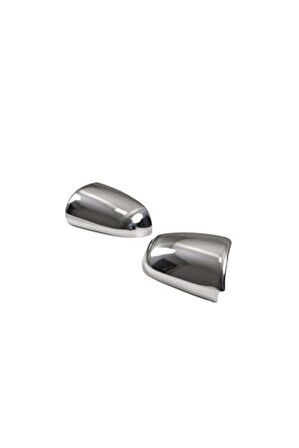 Audi A6 Ayna Kapağı Krom 2 Parça  2000-2009 Paslanmaz Çelik