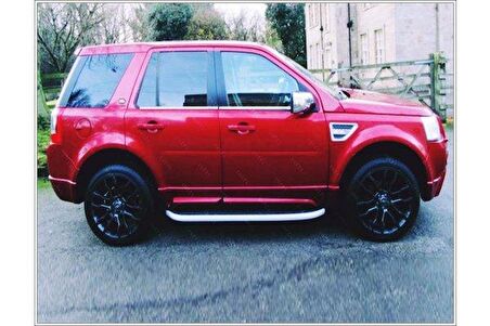 Land Rover Freelander 2 Krom Cam Çıtası 4 prç. 2007 Üzeri P.Çelik