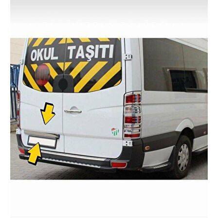 Mercedes Sprinter W907 Krom Bagaj Çıtası 2018 ve üzeri P.Çelik