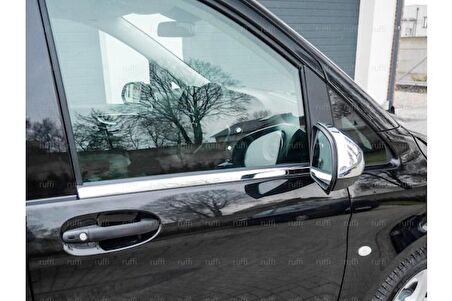 Mercedes Vito W447 Krom Cam Çıtası 2 prç. 2014 Üzeri P. Çelik