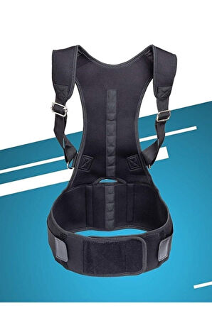 Manyetik Korse Bel Ve Sırt Destek Ortopedik Dik Duruş Korsesi Omuz Skolyoz Aldımaldım