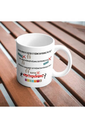 Alya Gift Shop Kişiye Özel DUYDUNUZ MU ? DUYACAKSINIZ ! TASARIMLI KUPA BARDAK