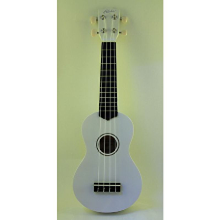 Aloha UK-21  Beyaz Ukulele (Taşıma Çantası Hediyeli)