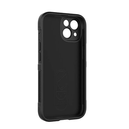 Apple iPhone 14 Kılıf Esnek TPU Oyuklu Arka Yüzey Tasarımlı  Etnik Silikon Kapak