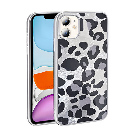 Apple Uyumlu iPhone 11 Kılıf Desenli  Mep Kapak