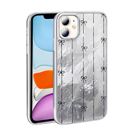 Apple Uyumlu iPhone 11 Kılıf Desenli  Mep Kapak