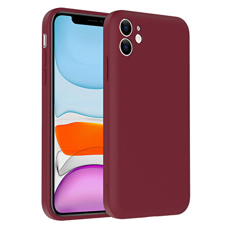 Apple Uyumlu iPhone 11 Kılıf Kamera Korumalı Kartlık Hazneli  Vitra Kapak