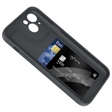 Apple iPhone 14 Kılıf Kamera Korumalı Kartlık Hazneli  Vitra Kapak