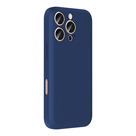 Apple iPhone 16 Pro Max Kılıf Kamera Korumalı Kartlık Hazneli  Vitra Kapak