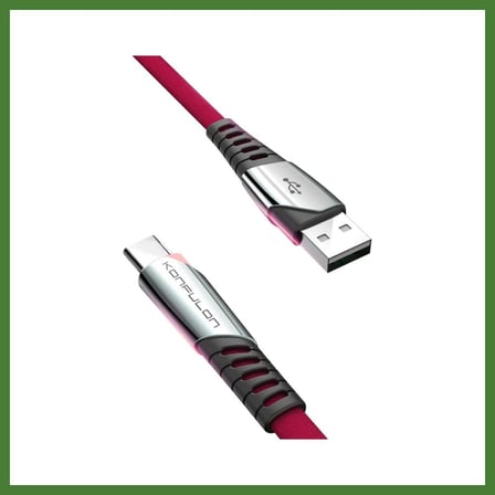 Bezos Konfulon DC18 Type-C Kablo 1M 5A - Kırmızı ALK