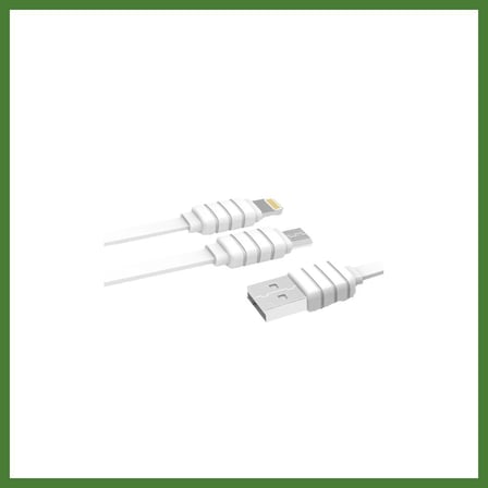 Bezos Konfulon S56 2in1 (Lightning-Micro USB) Kablo 1.2M 2.1A ALK