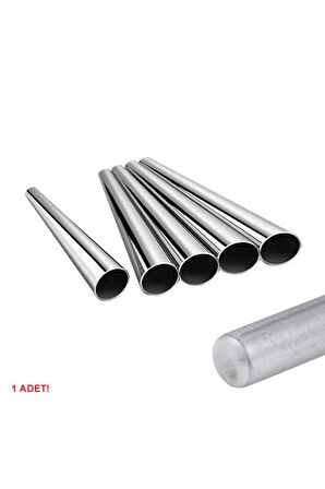 Çelik Sensör Başlığı 8x50mm Kılıf Sıcaklık Isı Sensör Kutusu Metal Tüp Boru (10 ADET)