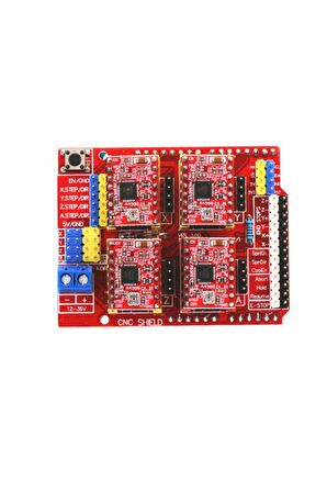 Arduino Uno Cnc Shield A4988 Uyumlu Cnc 3d Yazıcı
