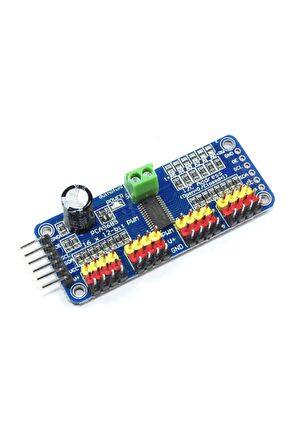 Pca9685 I2c 16 Kanal 12 Bit Pwm Sinyal Oluşturucu Kart