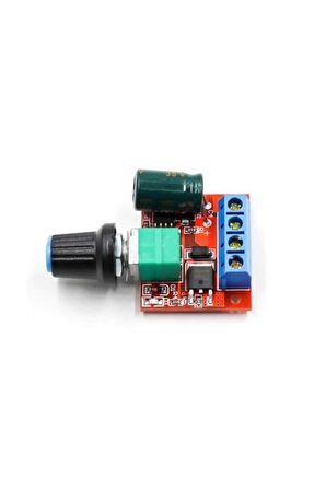 5a 35v Mini Dc Motor Pwm Potlu Hız Kontrol Devresi 90 Watt Açma Kapama Butonlu Ayarlanabilir Voltaj