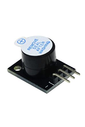 Aktif Buzzer Ses Modülü Arduino 5vdc 30ma 85dba 10cm
