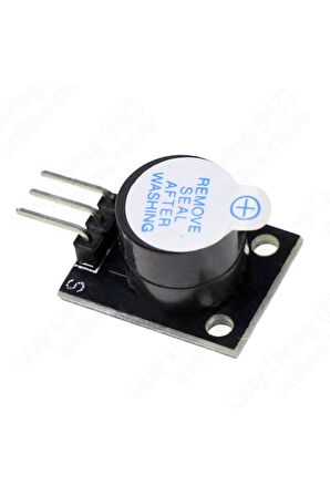 Aktif Buzzer Ses Modülü Arduino 5vdc 30ma 85dba 10cm