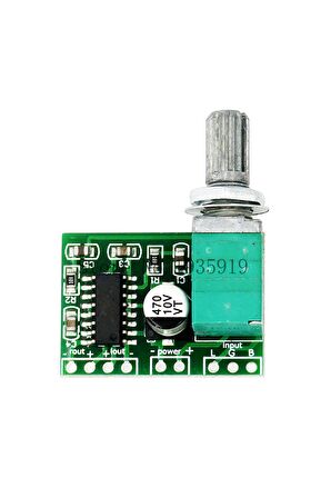Ses Ayar Potlu Pam8403 5v Mini Ses Yükseltici Class D 2x3w Amfi Ses Kontrol-ses Yükseltici