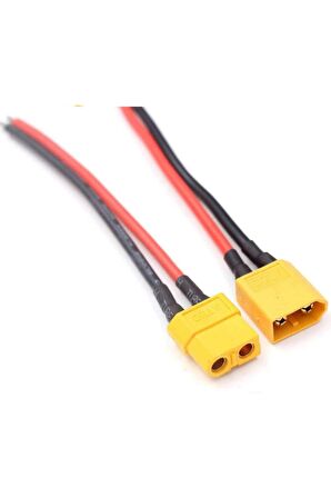 Xt60 Kablo Çifti 10cm-lipo Pil Batarya Bağlantı Kablosu