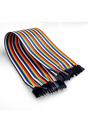 Dişi Erkek Dupont Kablo 20cm 40 Pin