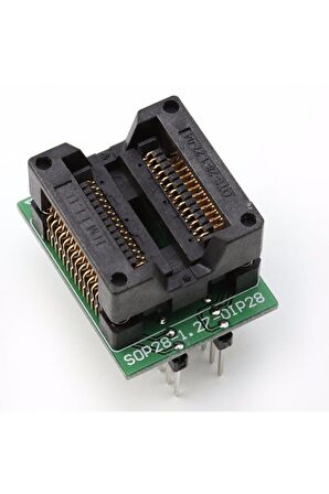 Sop28 So28 To Dıp28 Yaylı Adaptör Soket Eeprom Flash Programlayıcı Entegre Kolay Programlama Aparatı