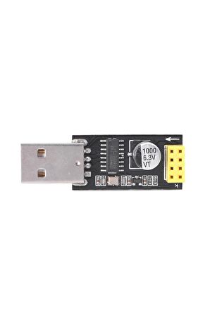 Esp8266 Esp-01 Modulü Için Pc Usb Bağlantı Ayar Adaptörü Ch340