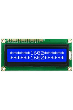 2x16 Karakter Mavi Lcd 1602a Arduino 16x2