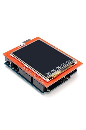 2.4 Inch 320x240 Tft Lcd Shield Resiztif Dokunmatik Microsd