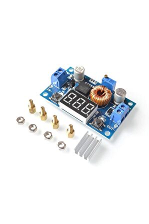 Xl4015 Voltmetreli 5a Voltaj Düşürücü Ayarlanabilir Güç Kaynağı
