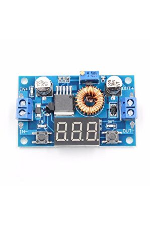 Xl4015 Voltmetreli 5a Voltaj Düşürücü Ayarlanabilir Güç Kaynağı