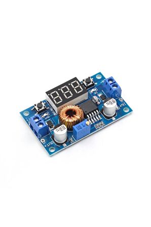 Xl4015 Voltmetreli 5a Voltaj Düşürücü Ayarlanabilir Güç Kaynağı