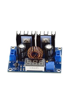 Xl4016 Voltmetreli Ayarlanabilir 4-40v To 1.25-36v 5a Step-down