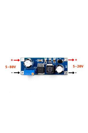 Xl7015 Ayarlanabilir 80v To 5-20v 0.8a Güç Kaynağı Voltaj Düşürür