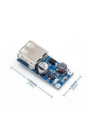 Dc 0.9v-5v 5v Dc Usb Boost Stepup Voltaj Yükseltici Güç Kaynağı
