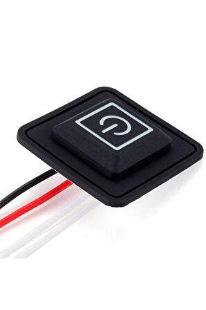 12v Silikon Anahtar 3 Modlu 3 Renk Led Gösterge Isıtıcı Dimmer