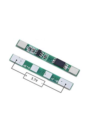 1s 3a Bms Koruma Kartı 3.7v Lityum Batarya 18650 Li-ion Lipo