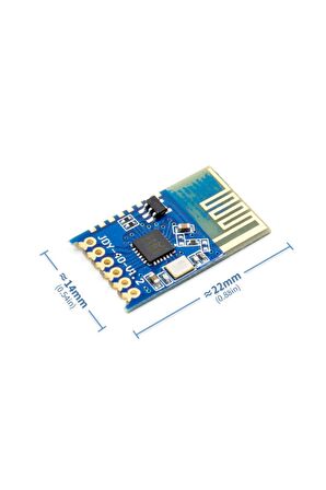 Jdy-40 2.4 Ghz Uyumlu Kablosuz Alıcı Verici Modül Seri Haberleşme Ttl