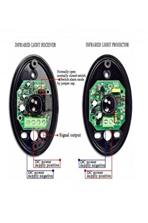 Beam Sensor Infrared 2 20 mt Duvara Montaj T Hc-sr505 Modül