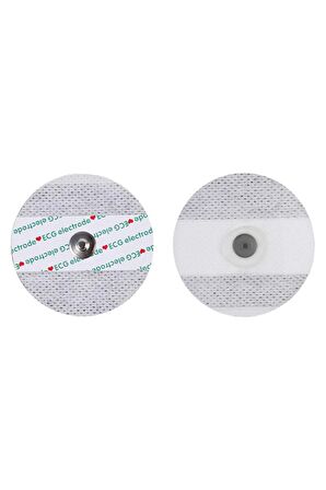 Ekg Ecg Elektrot Padi Nabız Kalp Ölçüm Sensör Padi Çıtçıtlı 50mm (10 ADET)